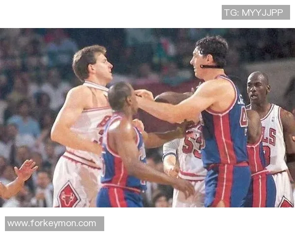 1991年公牛与活塞经典对决视频回顾篮球历史上的传奇时刻